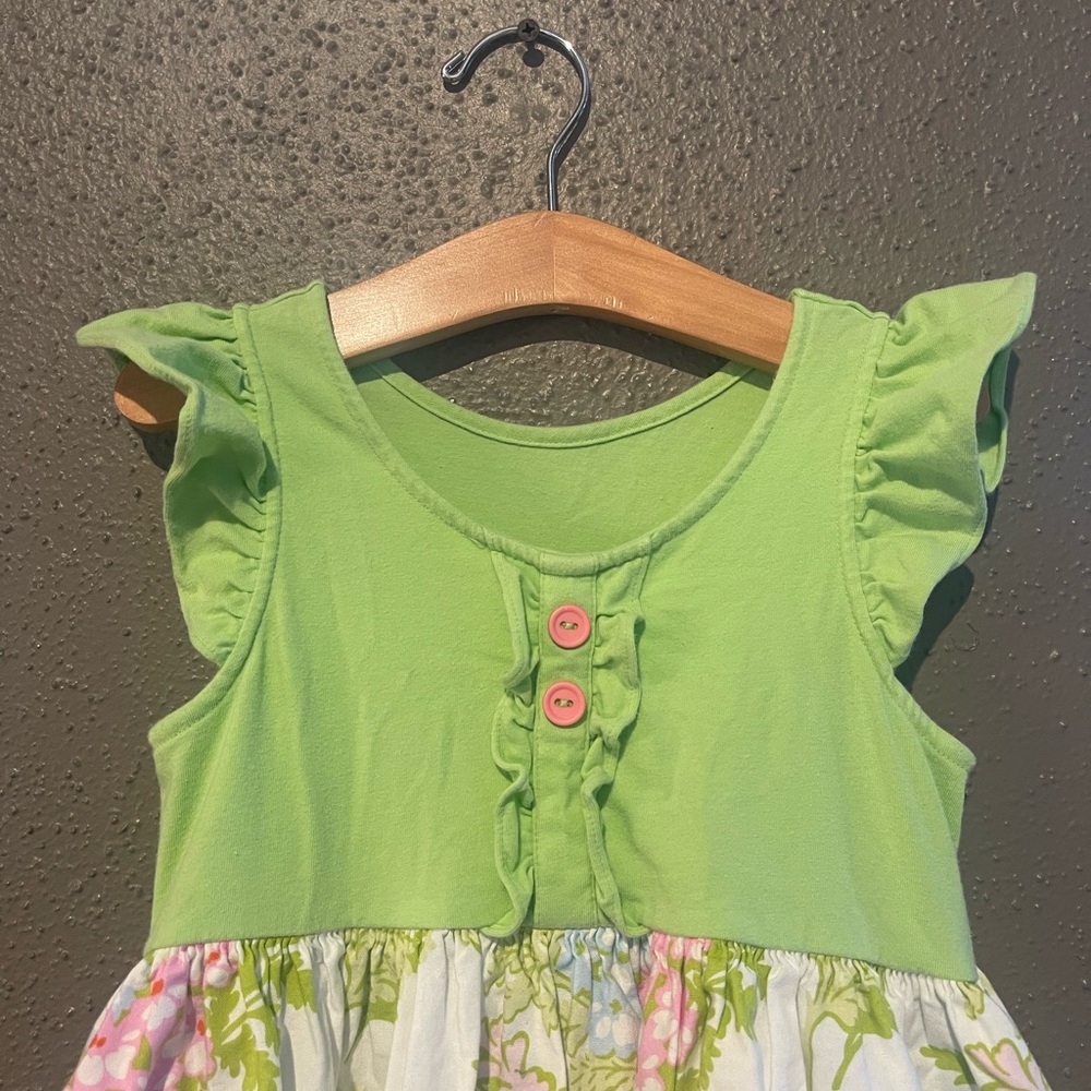 Eleanor Rose Kirby Dress- Hydrangeas - Picture 3 of 8